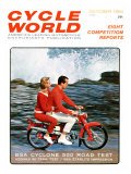1964 Cycle World Honda 100 Poster Lámina giclée 1964 Cycle World Honda 100 Poster Lámina giclée
