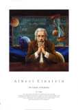 Albert Einstein Kunstdrucke von William Meijer