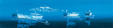 Dinghies in Blue Waters I Posters by Irene Celic