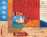 Portofino Collage II Affiches par Paul Brent