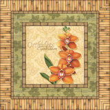 Bright Orchids II Prints by Charlene Audrey