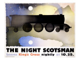 The Night Scotsman Giclee Print by Alexander Alexeieff