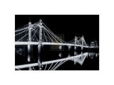 Albert Bridge at Night Kunstdrucke von Bill Philip