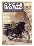1965 Cycle World Bmw R60 Poster Lámina giclée 1965 Cycle World Bmw R60 Poster Lámina giclée