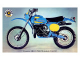Bultaco Frontera MKII Motorcycle Poster Lámina giclée