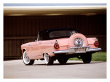 1956 Ford Thunderbird Giclee Print by David Newhardt
