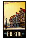 Bristol, Haunt of Long John Silver, Gwr/LMS Poste Giclee Print by Wilhelm Burger