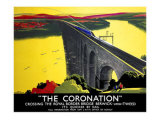 The Coronation, LNER Poster, 1923-1947 Giclee Print by Tom Purvis