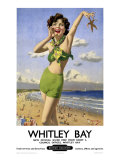 whitley Bay, BR Poster, 1948-1965 Giclee Print by Arthur C Michael