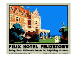 Felix Hotel Giclee Print by Frank Newbould