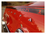 1969 Mustang Mach 1 Giclee Print by David Newhardt