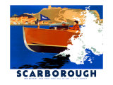 Scarborough, LNER Poster, 1930 Giclee Print by Frank Newbould