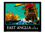 East Anglia Giclee Print by Frank Mason