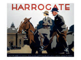 Harrogate, LNER Poster, 1930 Giclee Print by Frank Newbould