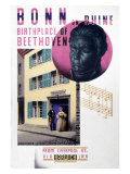 Bonn on Rhine, Birthplace of Beethoven Giclee Print by Austin Cooper