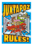 Fokkers Eat Sopwiths Sérigraphie par Frank Kozik