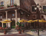 Yellow Parasols Poster Yellow Parasols Poster