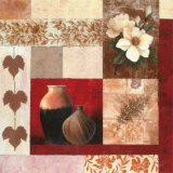 Vase Collage II Posters par T. C. Chiu