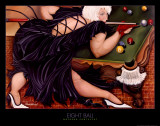 Eight Ball Poster by Natasha Pantelyat