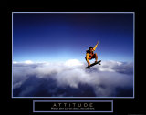 Attitude: Skateboarder Poster