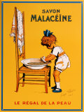 Savon Malaceine Blechschild