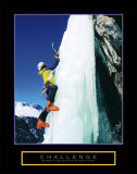 Challenge: Ice Climber Poster