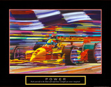 Power: Formula 1 Plakater af Bill Hall
