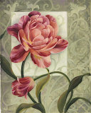 Trellised Peony Lámina por Lisa Audit Trellised Peony Lámina por Lisa Audit