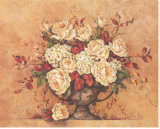Autumn Rose Stretched Canvas Print by Barbara Mock