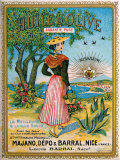 Huile d'Olive Blikskilt