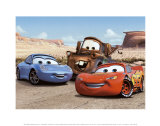 The Cast of Cars Plakat The Cast of Cars Plakat