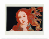 Details of Boticelli's Birth of Venus, c.1984 Affiche par Andy Warhol