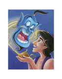 Aladdin and the Genie: The Magic Lamp Prints