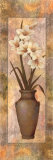 Potted Lily Panel Affiche par T. C. Chiu