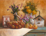 Birdhouse and Watering Can Prints