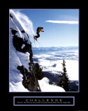 Challenge: Skier Pósters