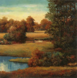 Lakeside Serenity II Prints by T. C. Chiu