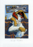 Le Couple Print by Gildas Flahault