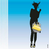 Eclectic Girl Prints by Puntoos 