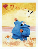 Papy Pechou et le Cerf-Volant Posters by Hubert Rublon