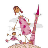 Fairies II Prints by Marta Arnau