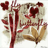 Fly Butterfly Prints by Olivia Cosneau