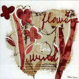 Flowers in the Wind Posters by Olivia Cosneau