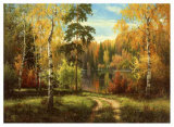Autumn Way III Prints by Igor Priscepa