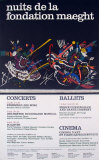 Nuits de la fondation, 1966 Posters par Wassily Kandinsky