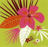 Vert Bouquet Poster by Olivia Cosneau