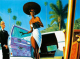 Foxy Lady Poster by Alain Boyer