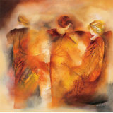 Meet Together II Posteres por Wilhelmina Lof