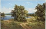 Silent Stream Print by Slava 