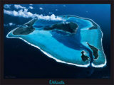 Polynesie, Bora-Bora Prints by Georges Bosio